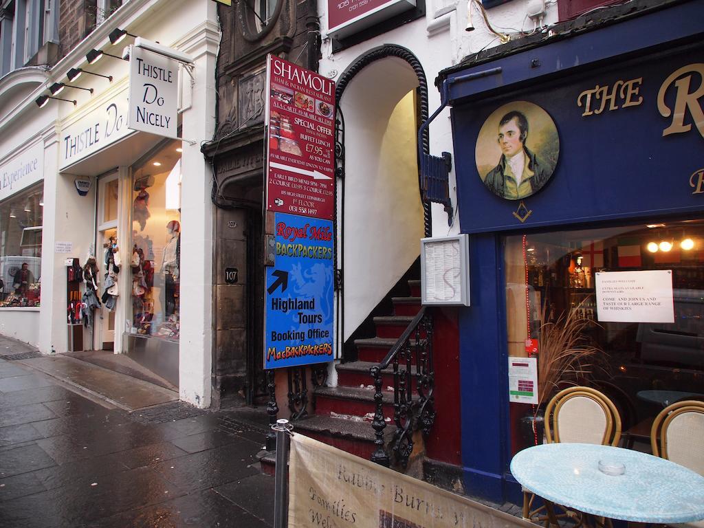 Albergue Royal Mile Backpackers Edimburgo Exterior foto